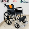 Xe lăn Lucass X91L khung nhôm bánh đúc cho người già, người khuyết tật