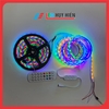 combo đèn led cuộn 5 - 10M full màu, mạch cảm ứng nhạc kèm điều khiển led full màu IC2811 / 1903 trang trí decor phòng ngủ, phòng khách, trang trí.