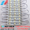 Led hắt 3 led 7211 nhân led 5054 trắng ấm (Vỉ 20 Thanh)