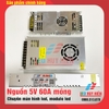 Nguồn Meanwell 5V 60A (300W), Delta 5V 55A, Megmeet, GE 5V60A tháo máy nguyên bản chưa sửa chữa, chuyên sạc pin