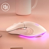Chuột gaming có dây 6D INPHIC B8 hồng siêu kute - slient click cực êm không âm thanh (hồng)