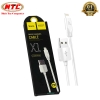 Cáp sạc lightning Hoco X1 dành cho iphone 5 trở lên - dài 2m (Trắng) - Hãng phân phối chính thức