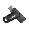 USB OTG 512GB Sandisk SDDDC3 Drive Go TypeC 3.1 tốc độ 150MB/s - vỏ nhựa chống nhiễm điện (Đen)