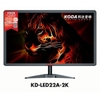 Màn hình máy tính LCD 19in/22in/24in KODA độ phân giải 2K - kết nối VGA / HDMI (Đen)