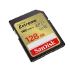 Thẻ nhớ Máy Ảnh SDXC SanDisk Extreme 128GB V30 UHS-I U3 4K 180MB/s (Vàng)