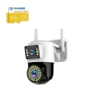Camera IP wifi 2 mắt ngoài trời PTZ Yoosee AI Smart 1920P x 2160 FullHD+ 2 Râu 3.0MP - 23 LED trợ sáng, 19 hồng ngoại