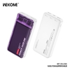 Pin dự phòng WEKOME WP-351 20000mAh USB QC 3.0 22.5W, TypeC PD 20W, 2 cổng input