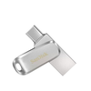 USB OTG 1TB (1000 GB) Sandisk SDDDC4 Drive Luxe TypeC 3.1 tốc độ 150MB/s - Vỏ kim loại nguyên khối (Bạc)