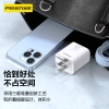 Cốc sạc siêu nhanh 2 cổng Pisen KC-C01 hỗ trợ QC/FCP/PD/BC1.2/Apple2.4A - typeC 35W và USB 18W (Trắng)