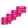Thẻ nhớ MicroSDXC Kioxia Exceria Plus 32GB U3 4K V30 A1 đọc 98MB/s ghi 65MB/s (Tím) - Nhất Tín Computer