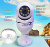 Camera IP Wifi Yoosee HK211 HD 1080P 1.3Mpx kiểu bóng đèn sang trọng - có hỗ trợ led trợ sáng màu ban đêm (Trắng)