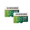 [KHÔNG BOX] Thẻ nhớ MicroSDXC Samsung Evo Select 128GB U3 4K 100MB/s kèm Adapter (Xanh)