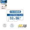 Thẻ nhớ MicroSDHC Yoosee Extreme Plus 32GB UHS-I U3 4K R90MB/s W40MB/s (Trắng xanh)