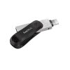 USB 3.0 OTG 128GB SanDisk iXpand Flash Drive Go - đầu lightning và USB (Bạc)