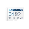 Thẻ nhớ MicroSDXC Samsung Evo Plus 64GB tốc độ đọc 130MB/s ghi 20MB/s U3 4K A2 - Kèm Adapter (trắng)