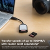 Thẻ nhớ máy ảnh 2000X SDXC SanDisk Extreme Pro 64GB U3 V90 UHS-II đọc 300MB/s ghi 260MB/s SDSDXDK-064G-GN4IN (đen)