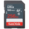 Thẻ nhớ Máy Ảnh SDXC SanDisk Ultra 256GB 100MB/s Class 10 (xanh đen)