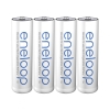 Vỉ 4 pin sạc AA Eneloop 1900mAh BK-3MCCE/4BE - thị trường EU box Anh (Trắng)