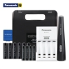 Bộ box sạc nhanh Panasonic K-KJ17HCC64W kèm 6 pin AA / 4 pin AAA / Đèn pin / hộp đựng (Đen)