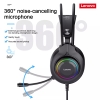 Tai nghe 7.1 gaming LENOVO G20 thinkplus led RGB - micro điều chỉnh 360 độ (Đen)