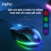 Chuột chuyên game có dây 6D INPHIC PW1 PRO DPI lên đến 7200 đèn led RGB - slient click cực êm (2 màu)