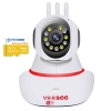 Camera IP wifi Yoosee HF315WS 2.0MP FullHD 1080P có LAN - tích hợp 5 đèn hồng ngoại 6 led đèn sáng - có màu ban đêm (3 PHÂN LOẠI TUỲ CHỌN)