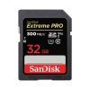 Thẻ nhớ máy ảnh 2000X SDHC SanDisk Extreme Pro 32GB U3 V90 UHS-II đọc 300MB/s ghi 260MB/s SDSDXDK-032G-GN4IN (đen)
