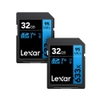 Thẻ nhớ máy ảnh SDHC Lexar 633x 32GB U1 V10 đọc 90MB/s ghi 45MB/s LSD32GCB633 (xanh)