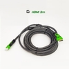 Cáp HDMI VSPTECH dài 3M bọc dù chống nhiễu - hỗ trợ FullHD (đen)