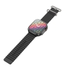 Đồng hồ thông minh smart watch HOCO Y12 Ultra LCD cảm ứng / chống nước IP67/ hiển thị tin nhắn/ cuộc gọi / pin siêu trâu