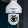 Camera IP wifi kiểu bóng đèn Yoosee HY221 FullHD 2.0MP báo khói/ báo cháy/ báo động - hồng ngoại xem ban đêm
