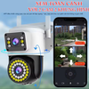 Camera IP wifi 2 mắt ngoài trời PTZ Yoosee AI Smart 1920P x 2160 FullHD+ 2 Râu 3.0MP - 23 LED trợ sáng, 19 hồng ngoại