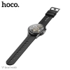 Đồng hồ thông minh Hoco Y7 smart watch pin trâu - theo dõi sức khoẻ /theo dõi nhịp tim / chống nước IP68 / cảm ứng (đen)