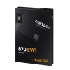 Ổ cứng gắn trong SSD Samsung 870 Evo 4TB / 2TB / 1TB / 500GB 2.5 Inch SATA III ghi 530MB/s đọc 580MB/s (đen)