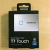 Ổ cứng di động gắn ngoài SSD Samsung T7 Touch (cảm ứng) dung lượng 1TB tốc độ up to 1050MB/s (2 màu)