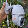 Camera IP wifi ngoài trời PTZ Yoosee D36S 2 Râu 2.0MP FullHD 1080P tích hợp 20 LED trợ sáng, 16 LED hồng ngoại (Trắng)