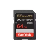 Thẻ nhớ máy ảnh SDXC SanDisk Extreme Pro U3 V30 64GB 200MB/s SDSDXXU-064G-GN4IN (đen)