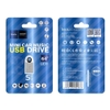 USB 2.0 HOCO UD9 Insightful 8GB / 16GB / 32GB / 64GB - Vỏ kim loại cực đẹp (Bạc)