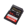 Thẻ nhớ máy ảnh SDXC SanDisk Extreme Pro U3 V30 64GB 200MB/s SDSDXXU-064G-GN4IN (đen)