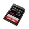 Thẻ nhớ máy ảnh 2000X SDXC SanDisk Extreme Pro 64GB U3 V90 UHS-II đọc 300MB/s ghi 260MB/s SDSDXDK-064G-GN4IN (đen)