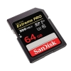 Thẻ nhớ máy ảnh 2000X SDXC SanDisk Extreme Pro 64GB U3 V90 UHS-II đọc 300MB/s ghi 260MB/s SDSDXDK-064G-GN4IN (đen)