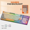 Bàn phím cơ red switch gaming ZIYOULANG K3 loại 87 KEYS - led đa màu 10 chế độ tuỳ chỉnh (3 màu tuỳ chọn)