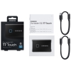 Ổ cứng di động gắn ngoài SSD Samsung T7 Touch (cảm ứng) dung lượng 1TB tốc độ up to 1050MB/s (2 màu)