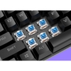 Bàn phím cơ gaming blue switch XUNFOX K80 loại 87 keys - hỗ trợ hơn 20 chế độ led (3 màu tuỳ chọn)
