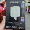 Cốc sạc siêu nhanh 2 cổng Pisen KC-C01 hỗ trợ QC/FCP/PD/BC1.2/Apple2.4A - typeC 35W và USB 18W (Trắng)