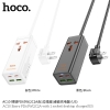 Ổ cắm điện thông minh Hoco AC10 / AC10A TypeC PD 65W, 2 USB-A QC 18W, 1 Socket, công suất 2500W (màu Random)