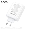 Cốc sạc nhanh 4 cổng Hoco N31 TypeC PD 100W GaN (Trắng)