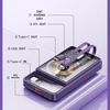 Pin dự phòng không dây sạc Remax RPP-580 10000mAh sạc nhanh magsafe 15W / QC 22.5W / PD 20W - tích hợp 2 cáp sạc (4 màu)