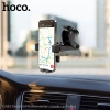 Giá đỡ kẹp điện thoại cho ô tô xe hơi Hoco CA83 Gắn trên Taplo, Mặt kính (Đen)