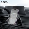 Giá đỡ kẹp điện thoại trên ô tô, xe hơi kiêm Sạc không dây Hoco HW1 Pro Gắn trên lọc gió (Đen)